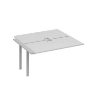 А4 С1 174-1 СЕ (Серый/Серый) Секция станции на металлокаркасе UNO 2х140