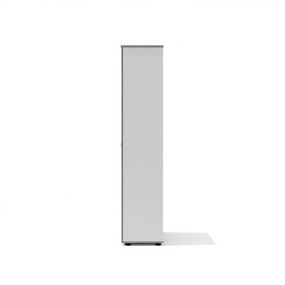 Агат А-19 (Светло-серый) Шкаф-гардероб с выдвижной штангой