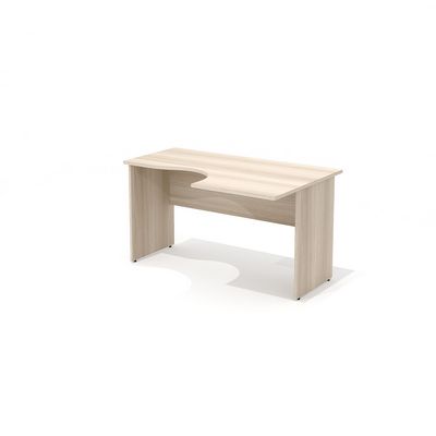 Агат А-33 R (Ясень шимо) Стол эргономичный, правый