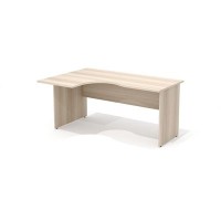 Агат А-44 L (Ясень шимо) Стол эргономичный, левый