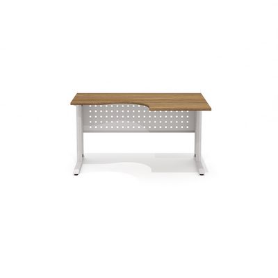 Агат АМК-33 R+ОА-01/1400 (Палдао) Стол эргономичный, правый, на металлокаркасе