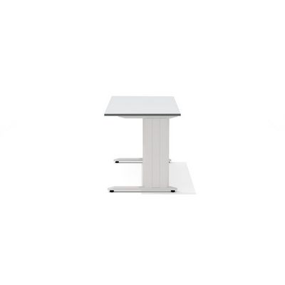 Агат АМК-4+ОА-01/1200 (Светло-серый) Стол прямой на металлокаркасе