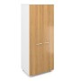 Альба AL-2.10 (Дуб наварра/белый) Шкаф для одежды глубокий