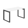 Allegro AG.102.WH.V.72.AN (Белый снег/Антрацит) Стол на О-образном металлокаркасе