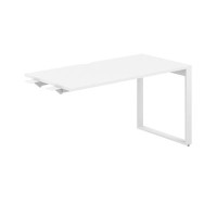 Allegro AG.115.WH.V.72.WH (Белый снег/Белый) Стол комбо на О-образном металлокаркасе