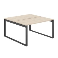 Allegro AG.131.AR.V.72.AN (Акация равелло/Антрацит) Рабочая станция на О-образном металлокаркасе