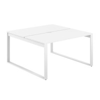 Allegro AG.131.WH.V.72.WH (Белый снег/Белый) Рабочая станция на О-образном металлокаркасе