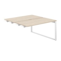 Allegro AG.151.AR.V.72.WH (Акация равелло/Белый) Рабочая станция комбо на О-образном металлокаркасе