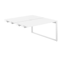 Allegro AG.151.WH.V.72.WH (Белый снег/Белый) Рабочая станция комбо на О-образном металлокаркасе