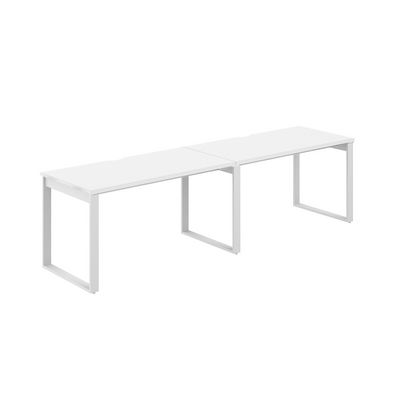 Allegro AG.171.WH.V.72.WH (Белый снег/Белый) Рабочая станция на О-образном металлокаркасе