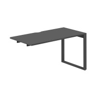 Allegro AG.185.AN.V.72.AN (Антрацит/Антрацит) Секция рабочей станции на О-образном металлокаркасе