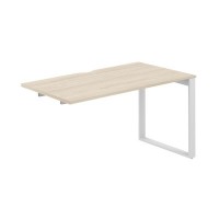 Allegro AG.184.AR.V.72.WH (Акация равелло/Белый) Секция рабочей станции на О-образном металлокаркасе