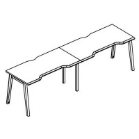 Альта МТ МР Б1Б 014.04-2 ВЛ (Вяз либерти) Рабочая станция Симметрия опоры МТ 1 скос (2х140)