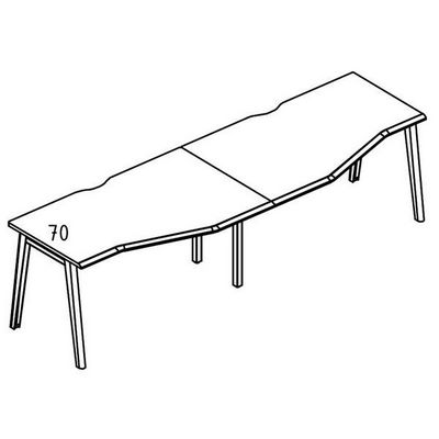 Альта МТ МР Б1Б 065.02-2 ВЛ (Вяз либерти) Рабочая станция Техно на опорах МТ 1 скос (2х160)