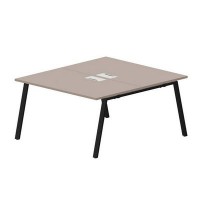 Arena ARN2TL148 TRNR (Тортора/Черный) Составной стол на 2 рабочих места, металлические аутлеты