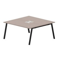Arena ARN2TL168 TRNR (Тортора/Черный) Составной стол на 2 рабочих места, металлические аутлеты