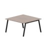 Arena ARN2TM147 TRNR (Тортора/Черный) Составной стол на 2 рабочих места, меламиновые аутлеты