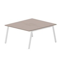 Arena ARN2TM148 TRBL (Тортора/Белый) Составной стол на 2 рабочих места, меламиновые аутлеты