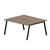 Arena ARN2TM167 WNNR (Орех/Черный) Составной стол на 2 рабочих места, меламиновые аутлеты