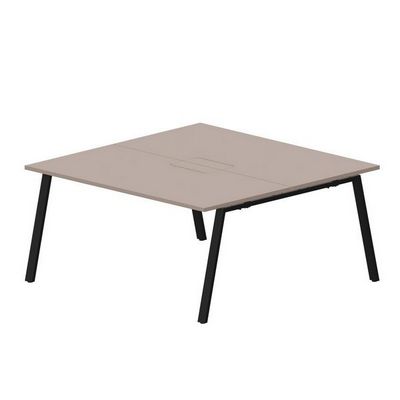 Arena ARN2TM168 TRNR (Тортора/Черный) Составной стол на 2 рабочих места, меламиновые аутлеты