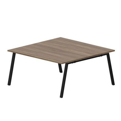 Arena ARN2TM168 WNNR (Орех/Черный) Составной стол на 2 рабочих места, меламиновые аутлеты