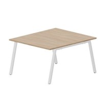Arena ARN2TS127 OWBL (Светлый дуб/Белый) Составной стол на 2 рабочих места