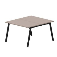 Arena ARN2TS127 TRNR (Тортора/Черный) Составной стол на 2 рабочих места