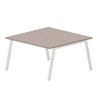 Arena ARN2TS147 TRBL (Тортора/Белый) Составной стол на 2 рабочих места