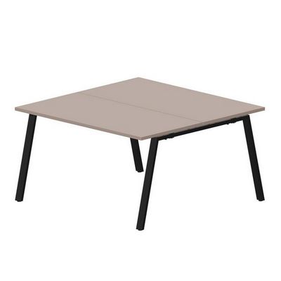 Arena ARN2TS147 TRNR (Тортора/Черный) Составной стол на 2 рабочих места