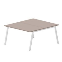 Arena ARN2TS148 TRBL (Тортора/Белый) Составной стол на 2 рабочих места