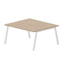Arena ARN2TS167 OWBL (Светлый дуб/Белый) Составной стол на 2 рабочих места