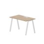 Arena ARNL127 OWBL (Светлый дуб/Белый) Стол, металлический аутлет