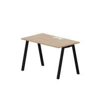Arena ARNL127 OWNR (Светлый дуб/Черный) Стол, металлический аутлет