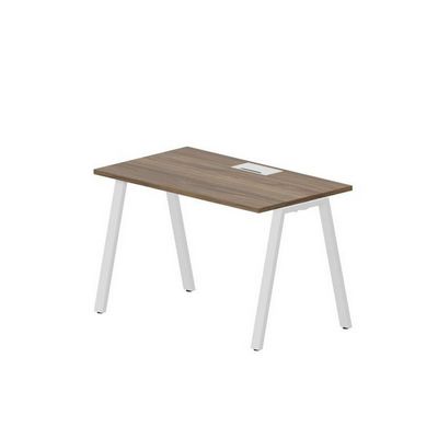 Arena ARNL127 WNBL (Орех/Белый) Стол, металлический аутлет