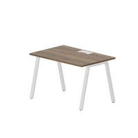 Arena ARNL128 WNBL (Орех/Белый) Стол, металлический аутлет