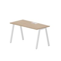 Arena ARNL147 OWBL (Светлый дуб/Белый) Стол, металлический аутлет