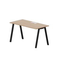 Arena ARNL147 OWNR (Светлый дуб/Черный) Стол, металлический аутлет
