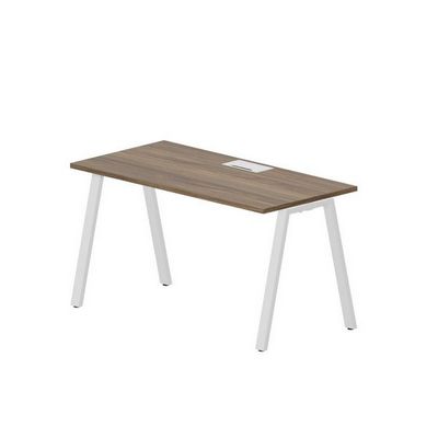 Arena ARNL147 WNBL (Орех/Белый) Стол, металлический аутлет