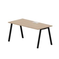 Arena ARNL168 OWNR (Светлый дуб/Черный) Стол, металлический аутлет