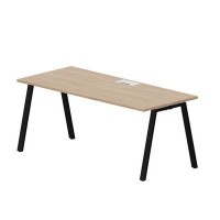 Arena ARNL188 OWNR (Светлый дуб/Черный) Стол, металлический аутлет