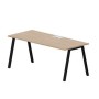 Arena ARNL188 OWNR (Светлый дуб/Черный) Стол, металлический аутлет