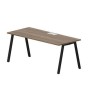Arena ARNL188 WNNR (Орех/Черный) Стол, металлический аутлет