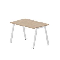 Arena ARNM128 OWBL (Светлый дуб/Белый) Стол, меламиновый аутлет