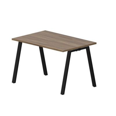 Arena ARNM128 WNNR (Орех/Черный) Стол, меламиновый аутлет