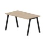 Arena ARNM148 OWNR (Светлый дуб/Черный) Стол, меламиновый аутлет