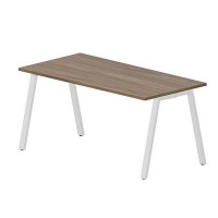 Arena ARNM168 WNBL (Орех/Белый) Стол, меламиновый аутлет