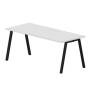 Arena ARNM188 BLNR (Белый/Черный) Стол, меламиновый аутлет