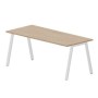 Arena ARNM188 OWBL (Светлый дуб/Белый) Стол, меламиновый аутлет