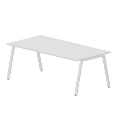 Arena ARNM2010 BLBL (Белый/Белый) Стол, меламиновый аутлет