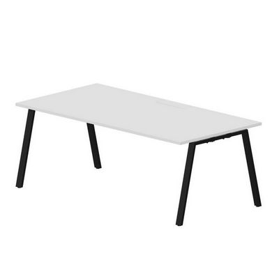 Arena ARNM2010 BLNR (Белый/Черный) Стол, меламиновый аутлет